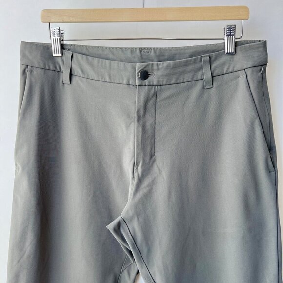 Lululemon Commission pants Classic 31”, Gray Sage, Size 33 G83 - Picture 6 of 13